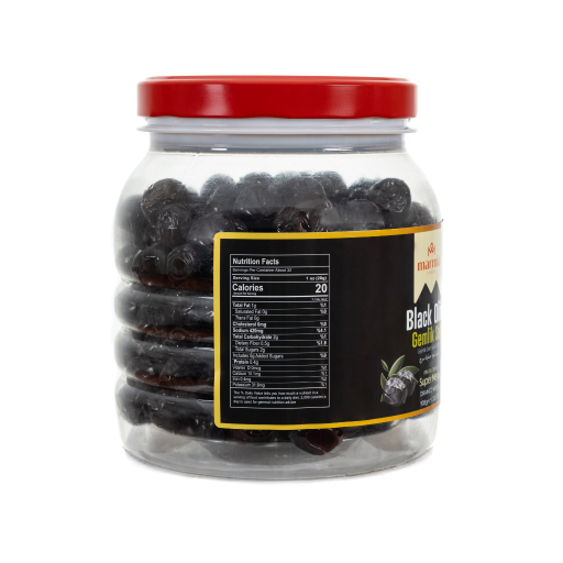 MARMIA GEMLIK BLACK OLIVES 181 - 230 CLB SUPER MEGA 2 LB X 6