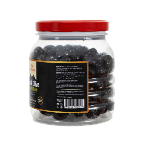 MARMIA GEMLIK BLACK OLIVES 181 - 230 CLB SUPER MEGA 2 LB X 6