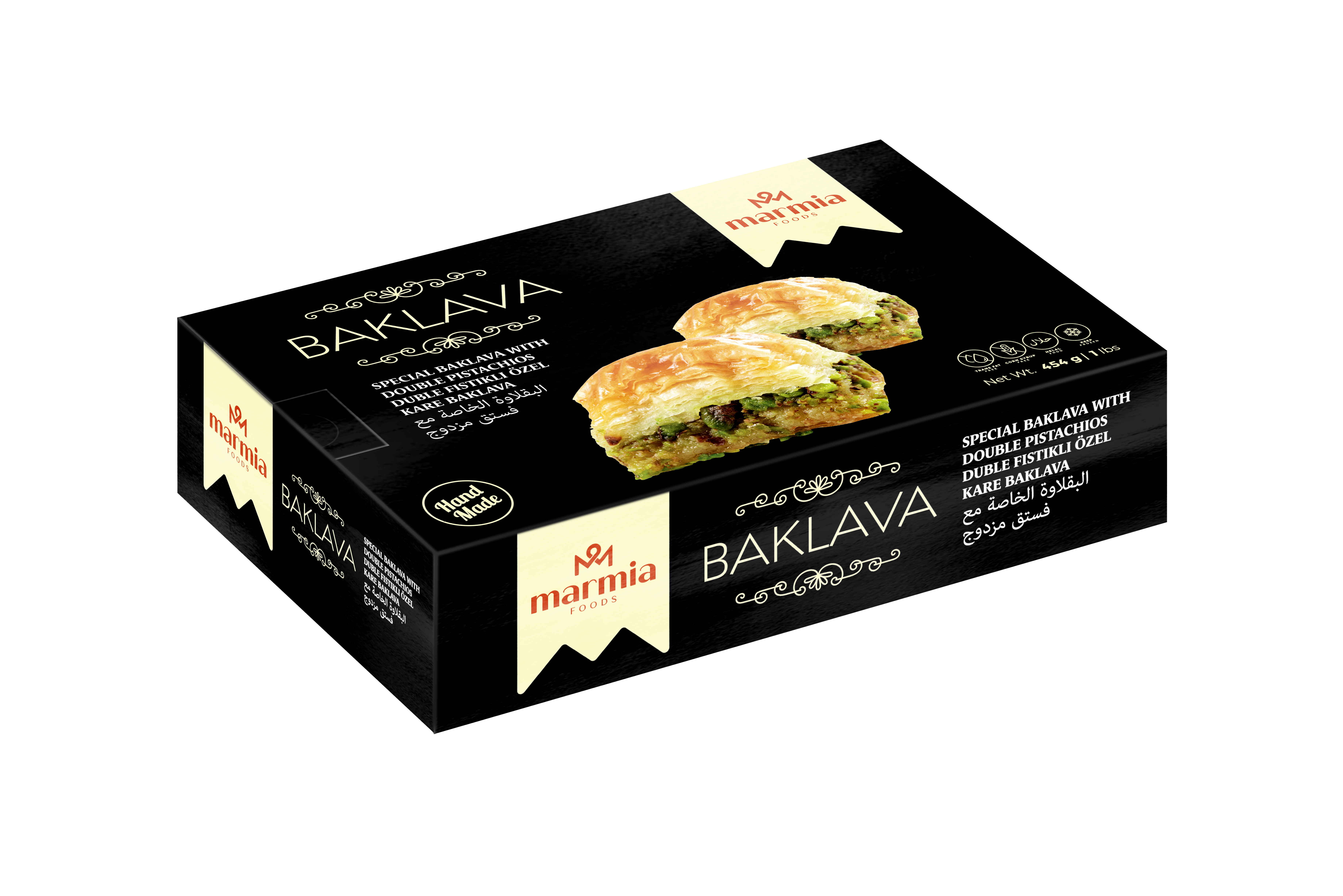Special Baklava With Double Pistachios 454 gr
