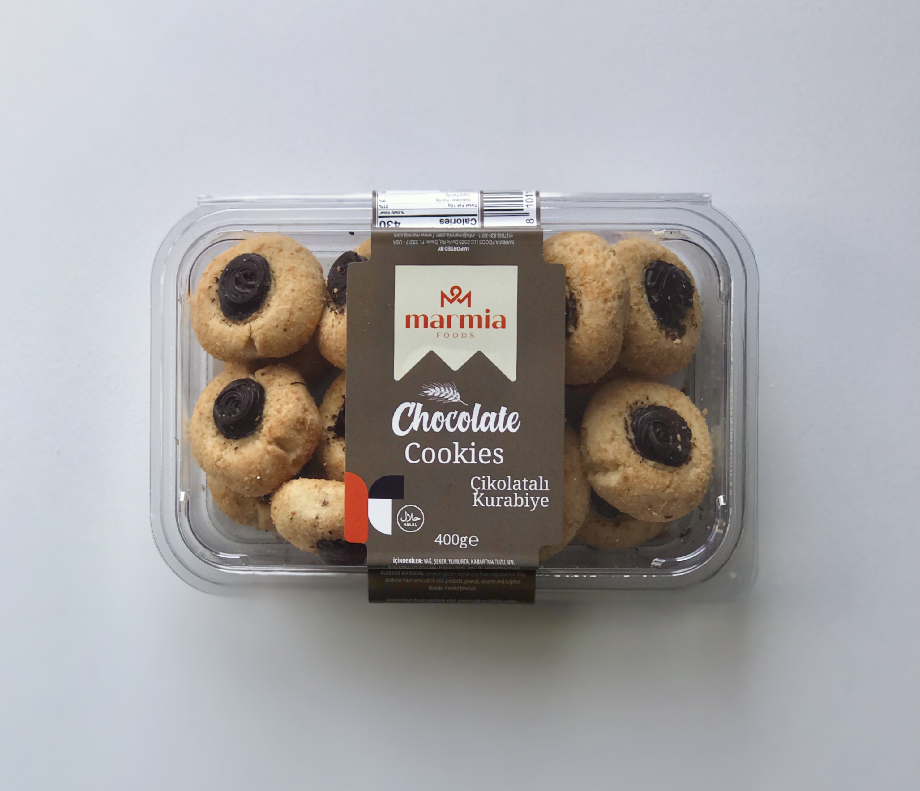 Marmia Chocolate Cookies 400g