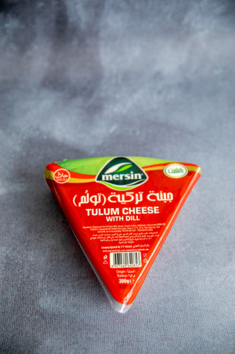 MERSIN TULUM CHEESE WITH BLACKSESAME & DILL 250 GR X 12