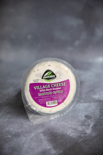 MERSIN VILLAGE CHEESE WITH BLACKSESAME 250 GR X 18