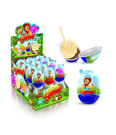 ANL SAFARI SURPRISE EGGS (15 GR X 6) X 24