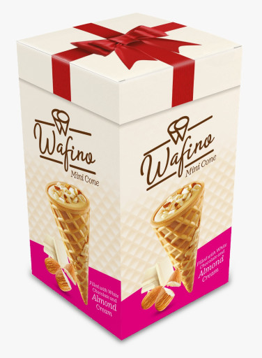 ANL WAFINO MINI CORNET ALMOND (10 G X 18) X 12