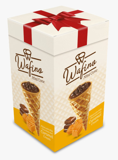 ANL WAFINO MINI CORNET CARAMEL (10 G X 18) X 12