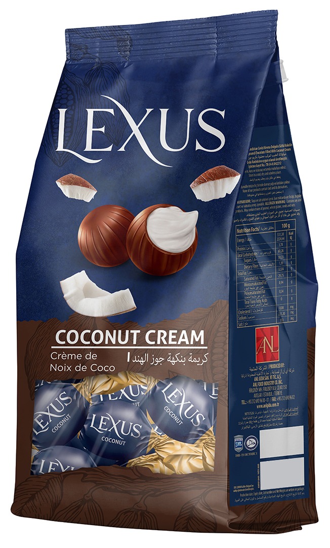 ANL Lexus Chocolate Coconut Cream 200 G