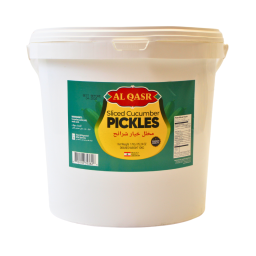 AL QASR CUCUMBER PICKLES SLICES 10 KG