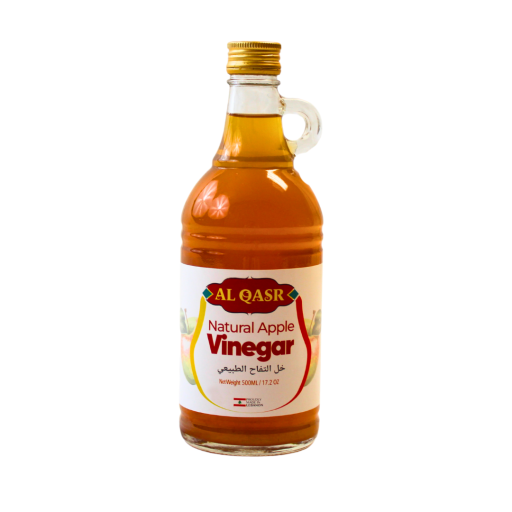 AL QASR NATURAL APPLE VINEGAR 500 ML X 12