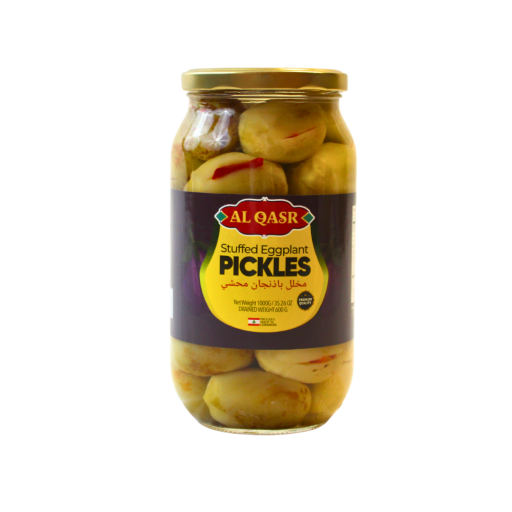 AL QASR STUFFED EGGPLANT PICKLES 1000 GR X 12