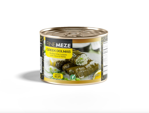 FINE MEZE STUFFED VINE LEAVES 400 GR X 12