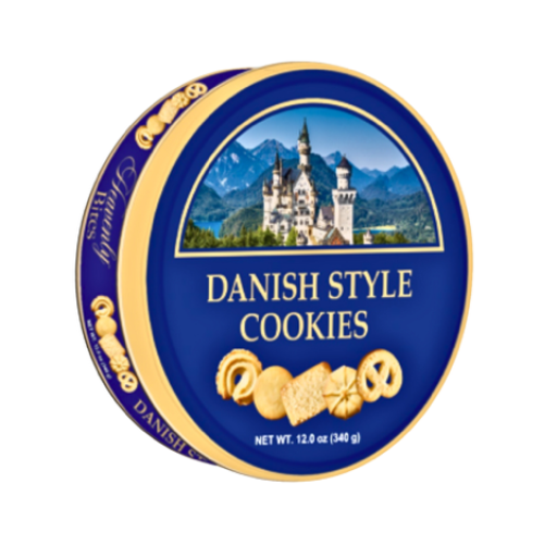 HEAVENLY BITES DANISH STYLE BUTTER COOKIES 12 OZ