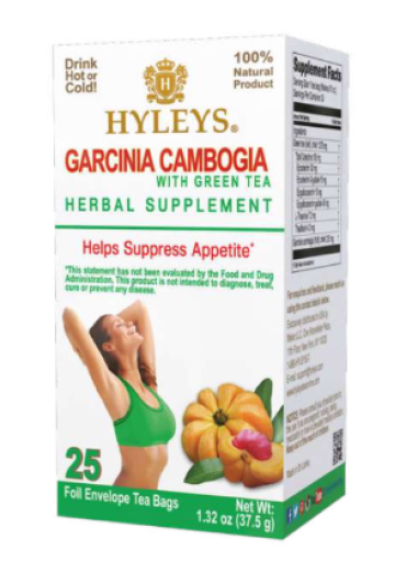 HYLEYS GARCINIA CAMBOGIA TEA ORIGINAL FLAVOR X 12