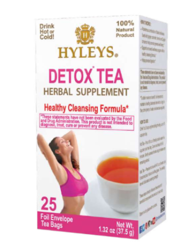 HYLEYS DETOX TEA ORIGINAL X 12