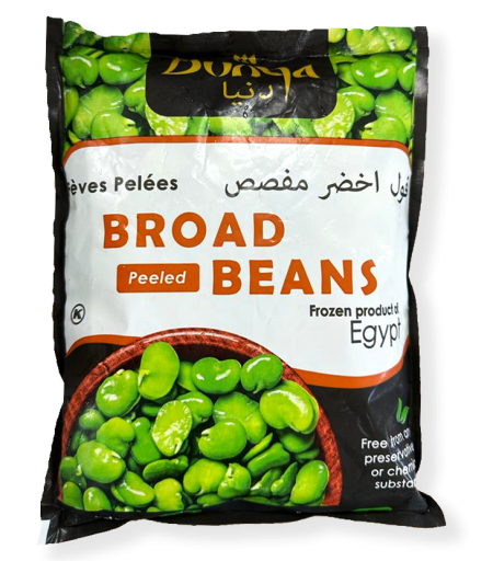 DUNYA PEELED BROAD BEANS 400 GR X 20