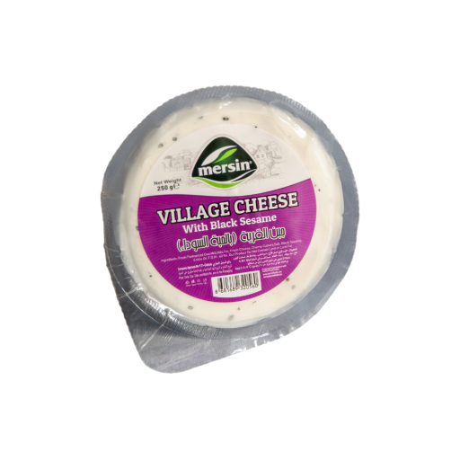 MERSIN VILLAGE CHEESE WITH BLACKSESAME 250 GR X 18