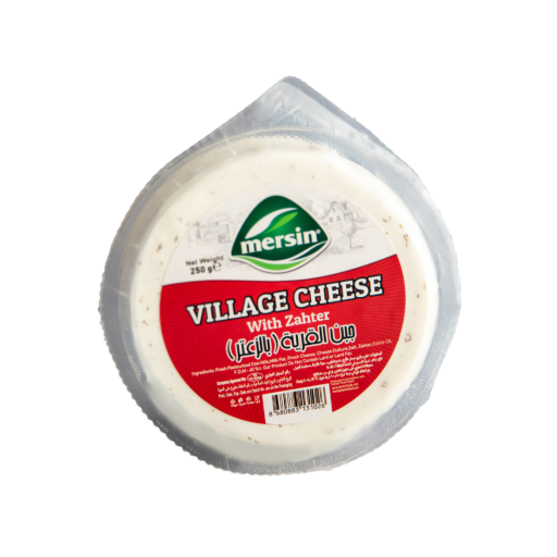 MERSIN VILLAGE CHEESE WITH ZAHTAR 250 GR X 18