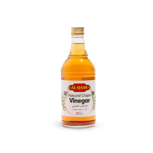 AL QASR NATURAL GRAPE VINEGAR 500 ML X 12