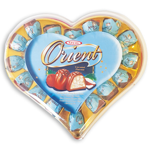 TAYAS ORIENT TRUFFLE COCONUT HEART 193 GR X 12