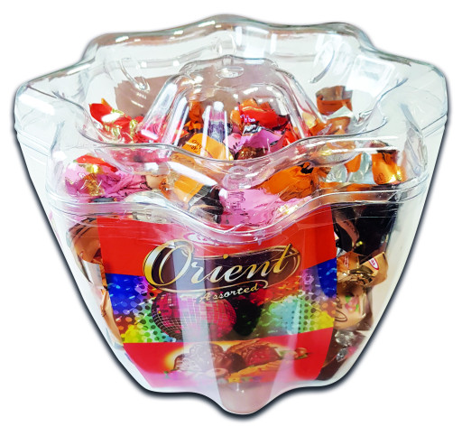 TAYAS ORIENT TRUFFLE ASSORTED APPLE BOX 850 GR X 8