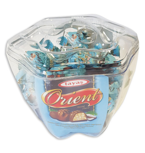 TAYAS ORIENT TRUFFLE COCONUT APPLE BOX 850 GR X 8