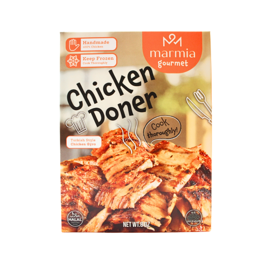 MARMIA CHICKEN DONER SLICED 8 OZ X 16
