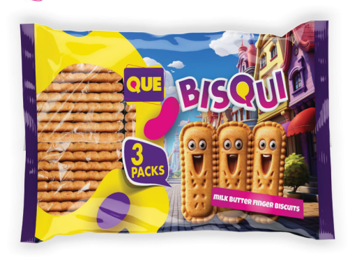 QUE BISQUI FINGER BISCUITS 345 GR X 22