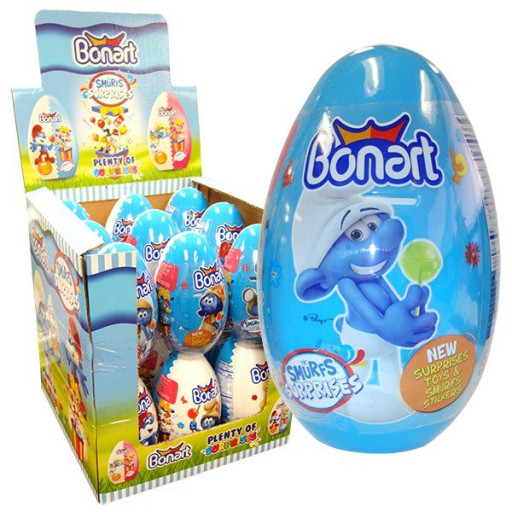 BONART SMURFS RUGBY EGG 44 GR X 18