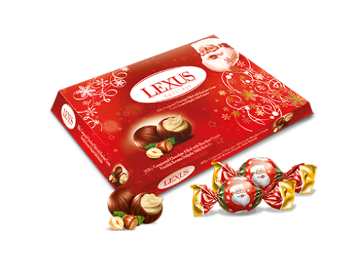 ANL LEXUS CHOCOLATE HAZELNUT CREAM NOEL (150 GR X 12)