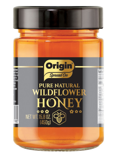 ORIGIN WILD FLOWER HONEY 450 GR X 12