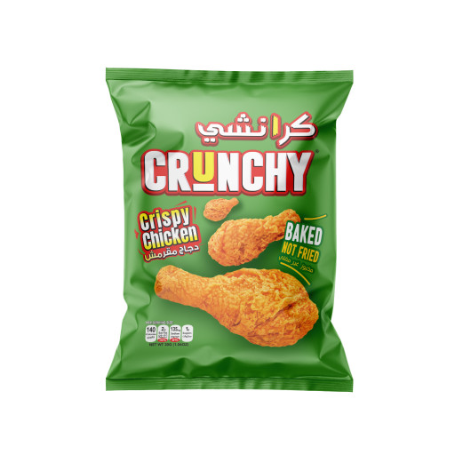 CRUNCHY CRISPY CHICKEN FLAVORED SNACKS 30 GR X 60