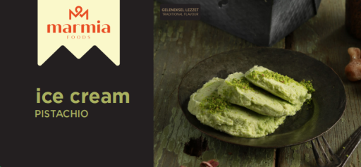 MARMIA ICE CREAM PISTACHIO SLICED 500 GR X 9