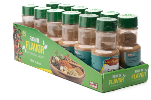 AL QASR CHICKEN MAKANIC SPICES 100GR X 12