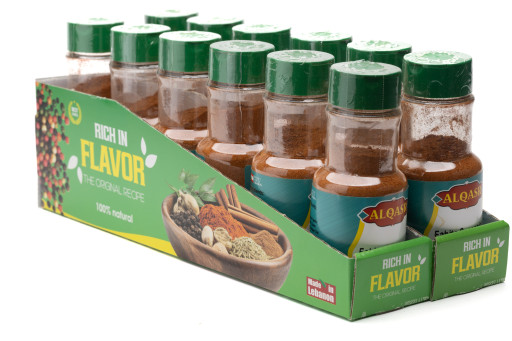 AL QASR FAJITA SPICES 100GR X 12