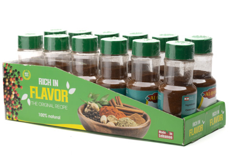 AL QASR GROUND BLACK PEPPER 120GR X 12