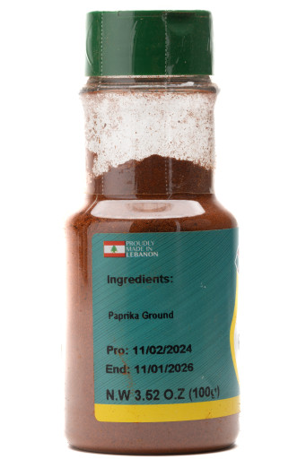 AL QASR PAPRIKA 100GR X 12