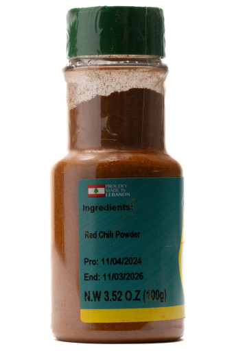 AL QASR RED CHILI POWDER 100GR X 12