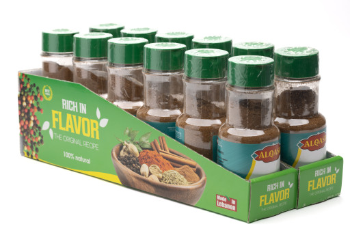 AL QASR SEVEN SPICES 100GR X 12