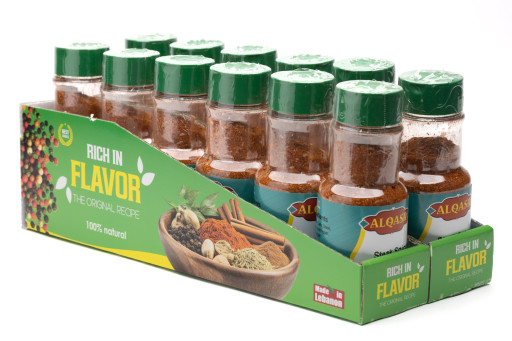 AL QASR STEAK COARSE SPICES 125GR X 12
