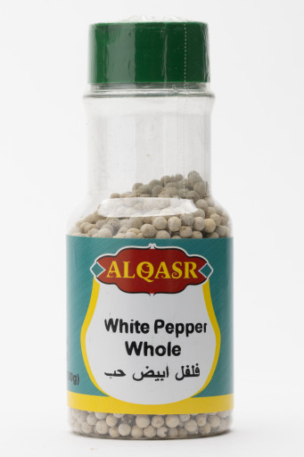 AL QASR WHITE PEPPER WHOLE 100GR X 12