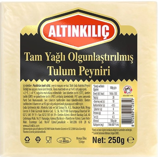 ALTINKILIC IZMIR TULUM CHEESE 250 GR X 12 PCS