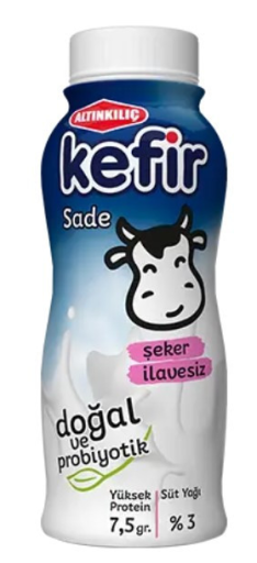 ALTINKILIC KEFIR PLAIN (SADE) 250ML X 6 PCS