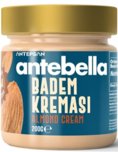ANTEBELLA SPREADABLE ALMOND SPREAD 40%  200 GR X 12 PCS