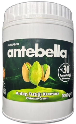 ANTEBELLA SPREADABLE PISTACHIO CREAM (%30PISTACHIO)1 KG X 6 PCS