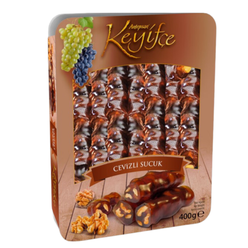 KEYIFCE T MOLASESS ROLL WITH WALNUT400 GR X 12 / CS