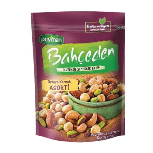 PEYMAN BAHCEDEN O. KARISIK ASORTI 150 GR X 12 PCS