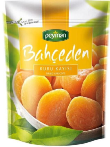 PEYMAN BAHCEDEN DRIED APRICOTS 150 GR X 12 PCS