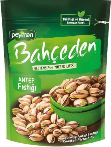 PEYMAN BAHCEDEN ROASTED PISTACHIOS 150 GR X 12 PCS