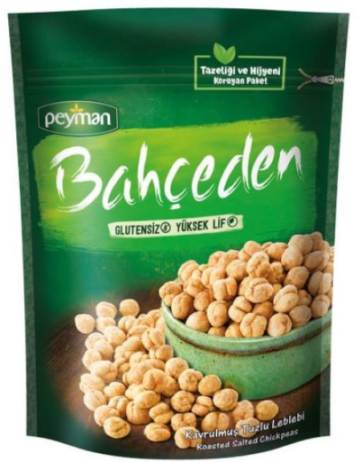 PEYMAN BAHCEDEN SALTED CHICKPEAS 150 GR X 12 PCS
