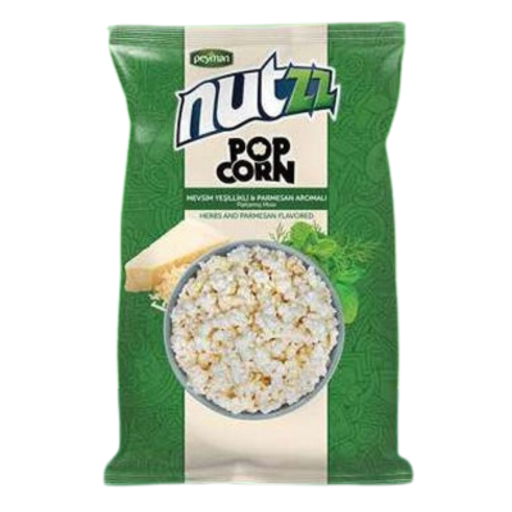 PEYMAN NUTZZ POPCORN PARMESAN FLAVORED 85 GR X 20 PCS