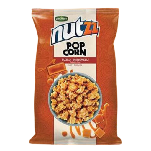 PEYMAN NUTZZ POPCORN SALTED CARAMEL 71 GR X 20 PCS
